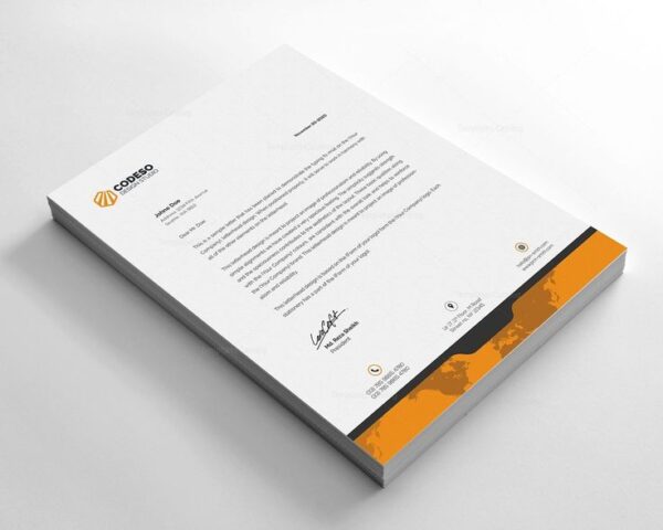 Letterhead (Premium White)