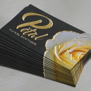 Matt Gold UV Business Card