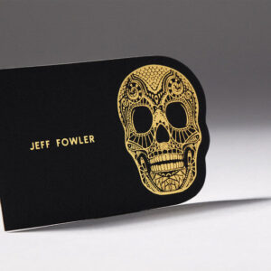 Matt Gold Die Business Card (800GSM)