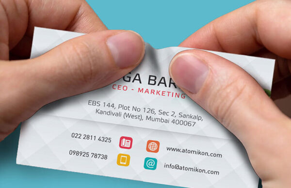 Non Tearable Business Card