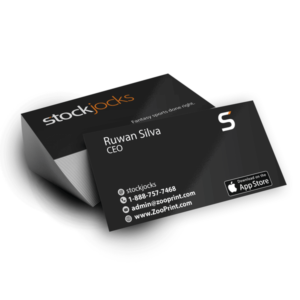 Glossy Coated Business Card