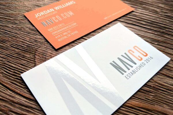 Velvet UV Business Card